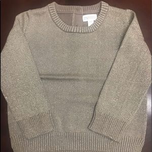 Gymboree Baby Girl Gold Sweater